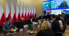 Spotkanie premier Beaty Szydło z szefami służb