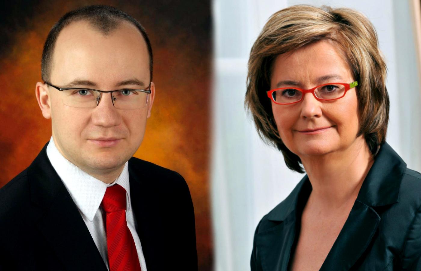 Dr Adam Bodnar i Irena Lipowicz