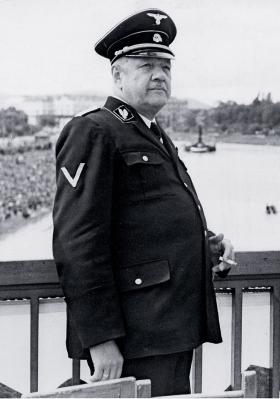 Otto Steinhausl, agent Gestapo i członek SS, szef Interpolu od lipca 1934 r.