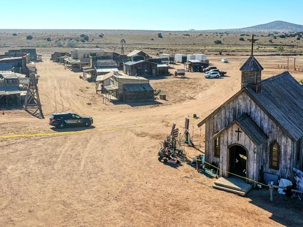 Plan filmu „Rust”, na którym doszło do tragedii