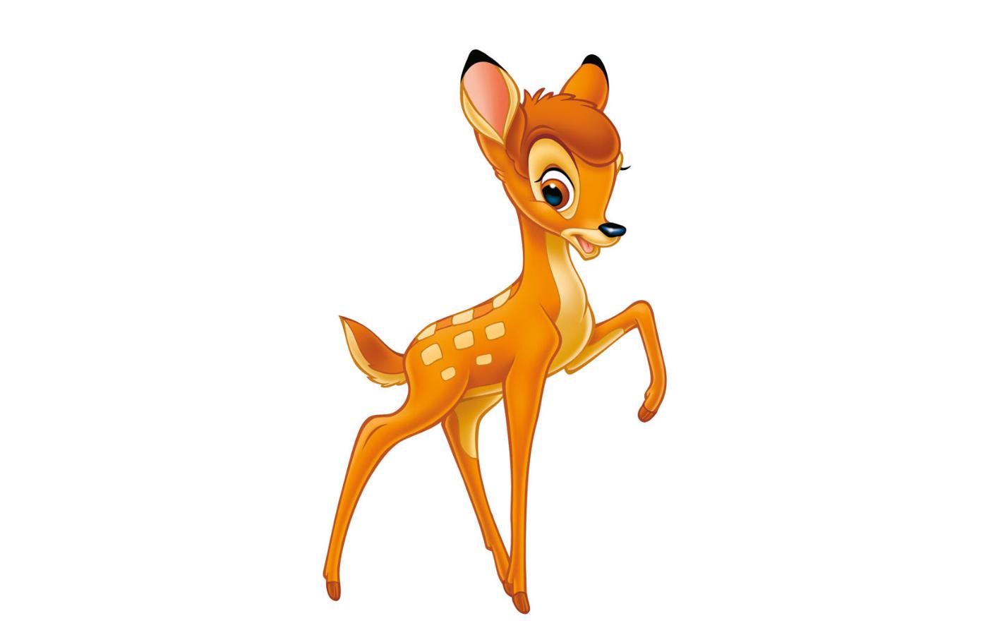 Jelonek Bambi z filmu Disneya.