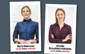 Marta Nawrocka i Urszula Brzezińska-Hołownia