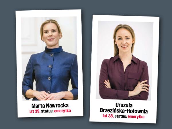 Marta Nawrocka i Urszula Brzezińska-Hołownia