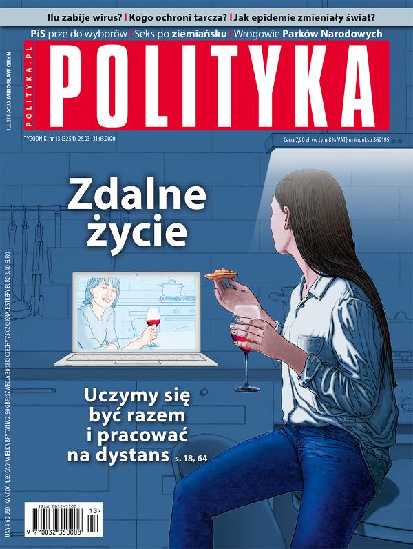 okładka - Polityka 13 2020
