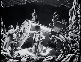 „Podróż na Księżyc” (1902 r., reż. Georges Méliès).