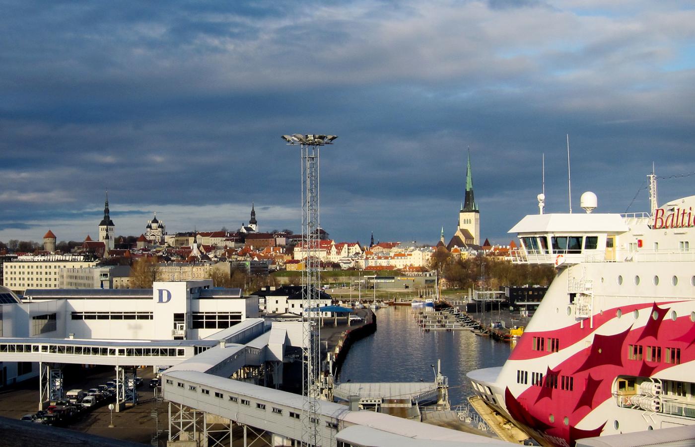 Port promowy w Tallinie