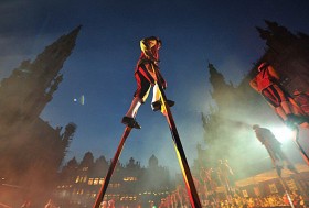 To już stolica Belgii, 2 lipca. Brukselski Ommegnang także wywodzi się ze średniowiecznego pochodu maryjnego. Z czasem tradycja uległa zeświecczeniu.