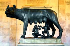 Remus i Romulus, mityczni założyciele Rzymu