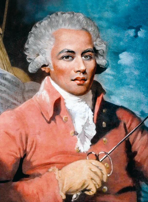 W odróżnieniu od Wolfganga Amadeusza nie ograniczał się do muzyki (portret pędzla Mathera Browna z 1789 roku).