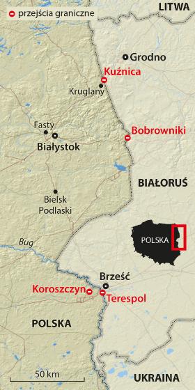 Granica Polski i Białorusi