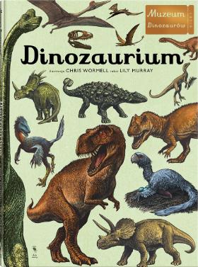 Lily Murray (tekst), Chris Wormell (ilustracje), Dinozaurium, Dwie Siostry, Warszawa 2018. Choć dinozaury wymarły miliony lat temu, to w wyobraźni najmłodszych są wiecznie żywe. I chyba nigdy się dzieciom nie znudzą. Książek o wielkich gadach też ukazały się setki, ale na ich tle „Dinozaurium” zdecydowanie się wyróżnia. Nie tylko wielkim formatem pozwalającym prześledzić bardzo dokładnie cechy każdego gatunku, ale świetnie uporządkowaną i zaktualizowaną wiedzą, wzbogaconą o polskie wątki. Wydawnictwo przetłumaczyło oryginał, a do tego uzupełniło informacje o odkrycia na terytorium Polski. Ze względu na fachową wiedzę i nieupraszczanie merytorycznych zawiłości „Dinozaurium” to pozycja zdecydowanie dla grupy wiekowej 7+.