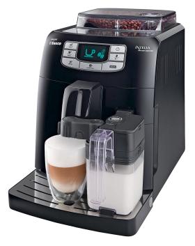 Ekspres do kawy Philips Saeco Intelia One Touch Cappuccino. Zanim napijesz się aromatycznego espresso, zacznij od dobrych ziaren, zmielonych tuż przed zaparzeniem kawy. Ten ekspres ma tę opcję – świetnej jakości młynek żarnowy. Cena: 3309 zł.