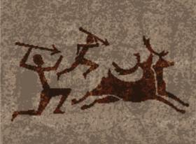 Łowy na roślinożerców wymagały dobrze zorganizowanej współpracy.