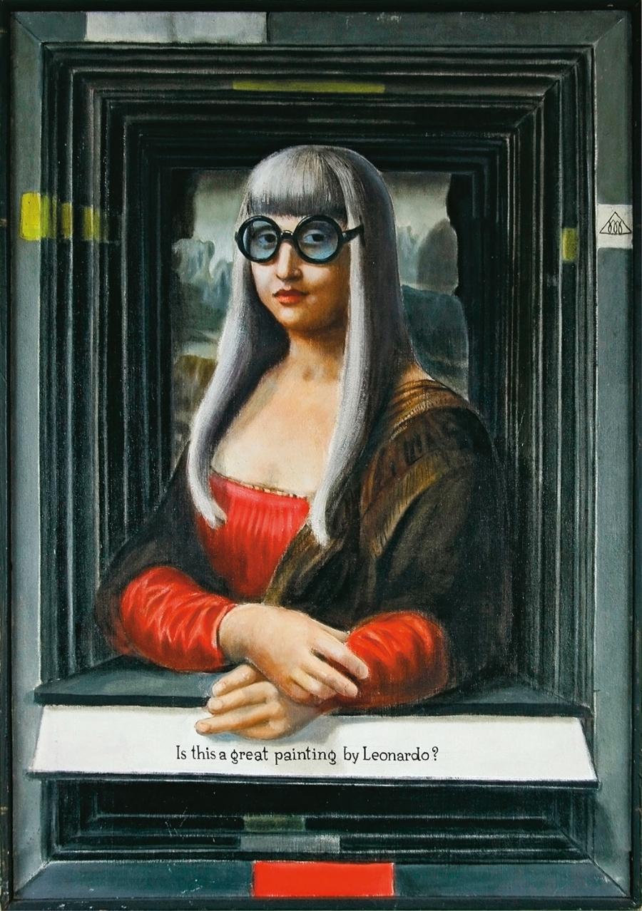 Jerzy Krawczyk „Is this a great painting
by Leonardo? (Liza)”, 1967 r.