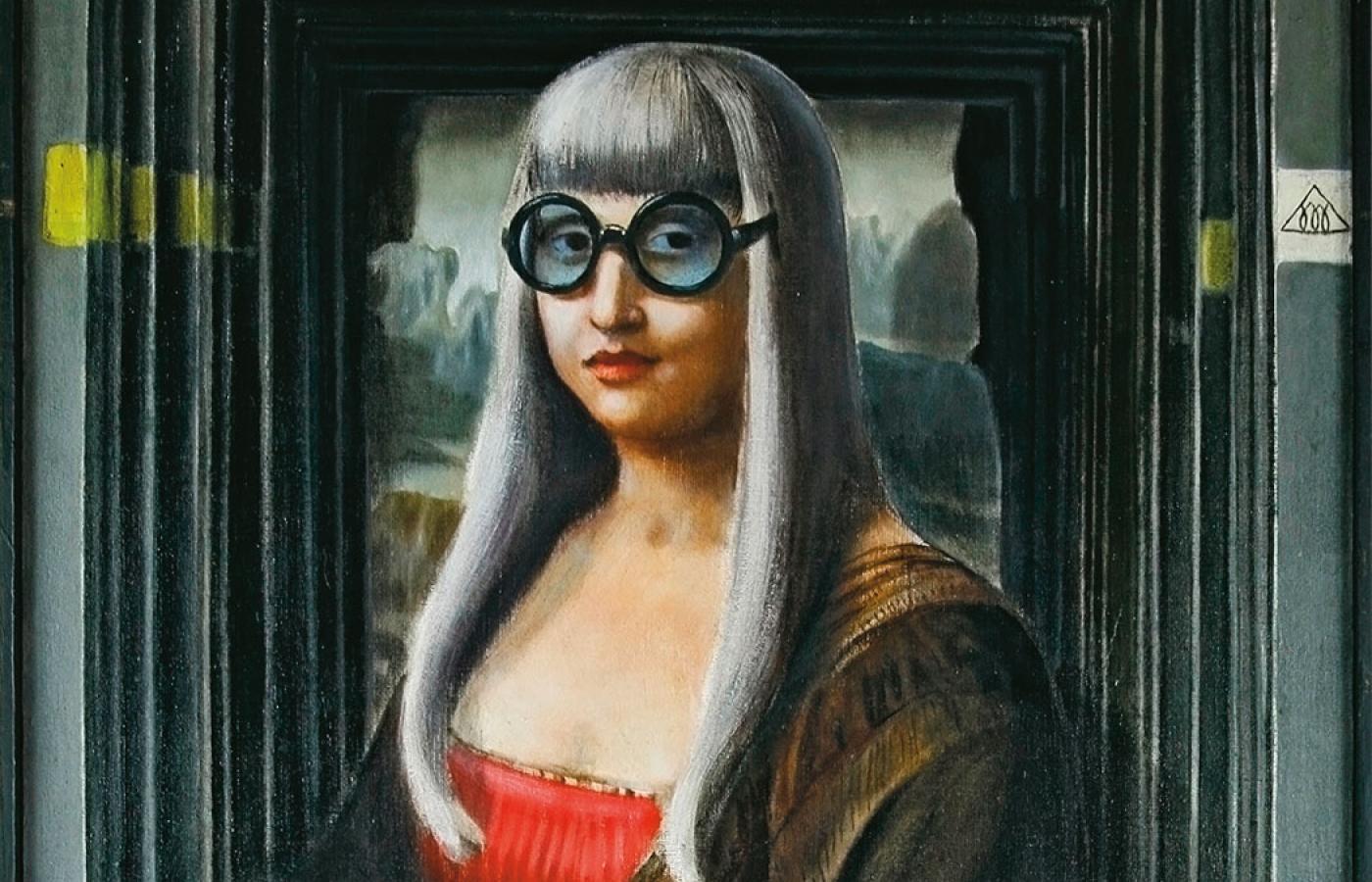 Jerzy Krawczyk „Is this a great painting
by Leonardo? (Liza)”, 1967 r.