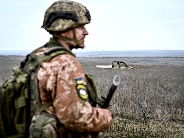 Ukraińscy żołnierze w okolicy Zaporoża, 22 lutego 2024 r.