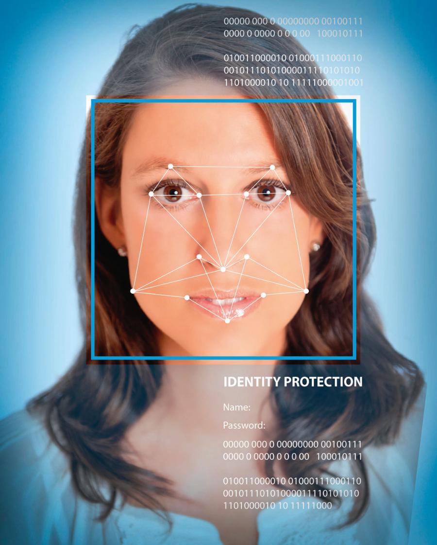 Biometria twarzy opiera się na rozpoznaniu pozycji charakterystycznych punktów i odległości między nimi.