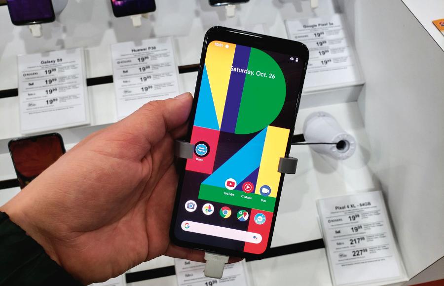 Telefon Pixel 4.