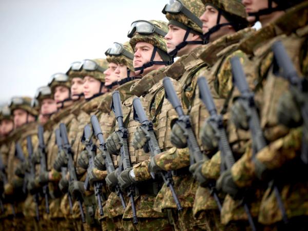 Ukraińscy żołnierze Gwardii Narodowej