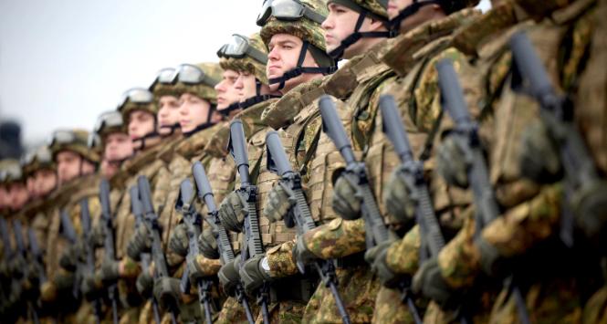 Żołnierze ukraińskiej Gwardii Narodowej