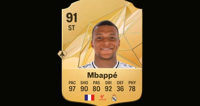 Kylian Mbappé w „EA Sports FC 25”