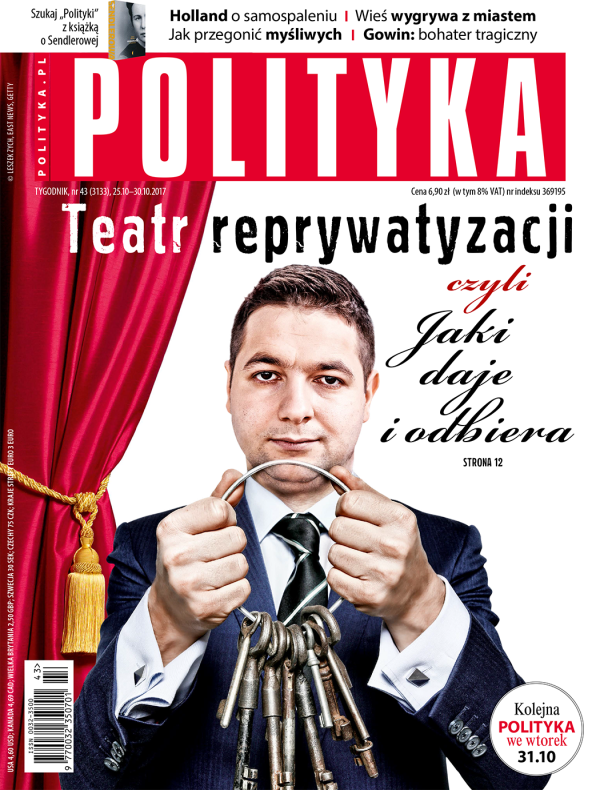 okładka - Polityka 43 2017