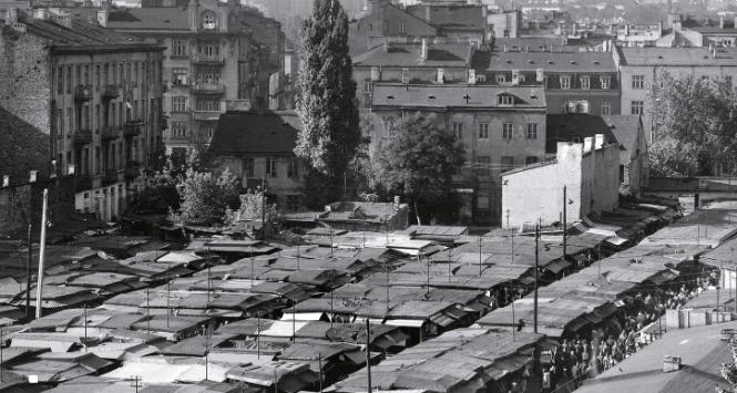 Bazar Różyckiego w latach 70. XX w.