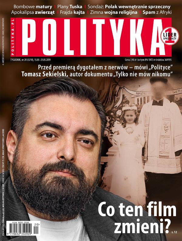 okładka - Polityka 20 2019