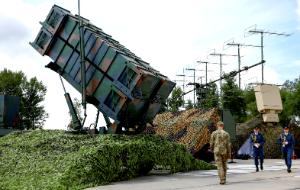Wyrzutnia rakiet Patriot w Ukrainie, sierpień 2024 r.