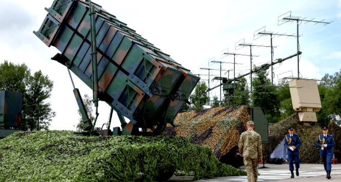 Wyrzutnia rakiet Patriot w Ukrainie, sierpień 2024 r.