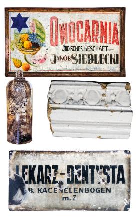 Rzeczy znalezione w ruinach warszawskiego getta i przechowane lub wykopane na Muranowie podczas poszukiwań oraz prac ziemnych.