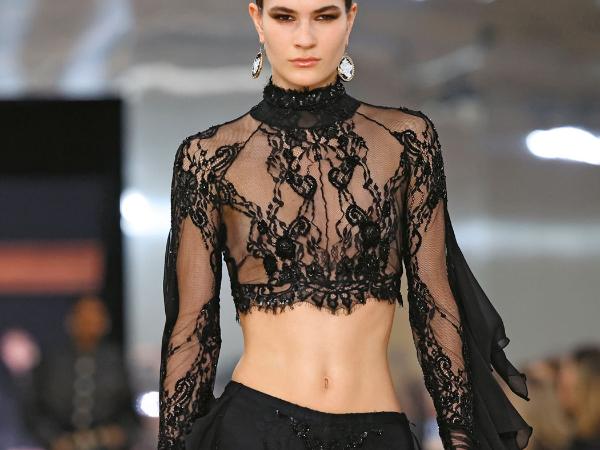 Na wybiegu u Blumarine