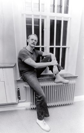 Porywacz Jan-Erik Olsson w więzieniu, 1976 r.