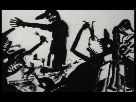 Kadr z filmu „The Sound of Music” z 1992 roku. Autor: Phil Mulloy