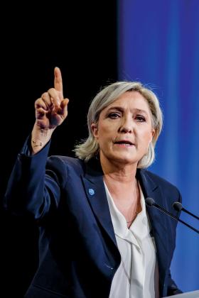 Marine Le Pen, szefowa Frontu Narodowego