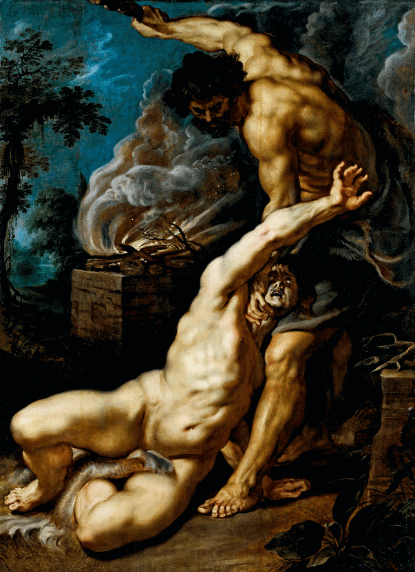 Bywa, że górę bierze nienawiść (Peter Paul Rubens, „Kain i Abel”, 1609).