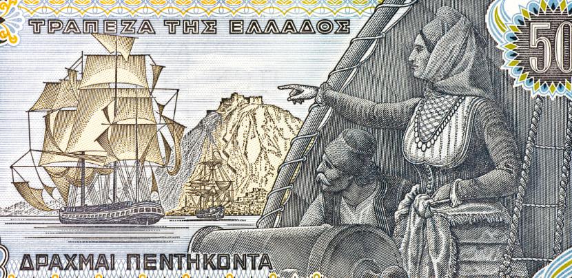Kapitan Laskarina Bubulina walnie przyczyniła się do odzyskania niepodległości przez Grecję.