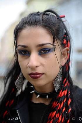 Różnorodność fryzur jest również jednym ze znaków rozpoznawczych subkultury gotyckiej na całym świecie, nie tylko w Bolkowie.