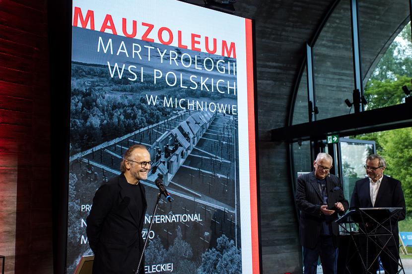 Mirosław Nizio, właściciel pracowni NIZIO Design International i autor projektu Mauzoleum Martyrologii Wsi Polskich w Michniowie.
