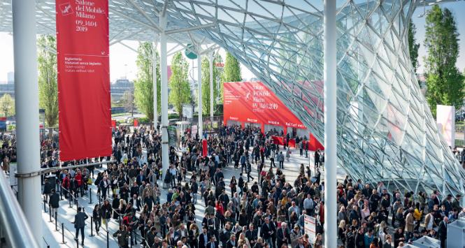 Widok na obiekt Fieramilano zaprojektowany przez arch. Massimiliano Fuksasa.