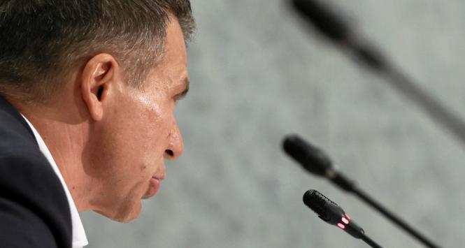 Były Szef Centralnego Biura Antykorupcyjnego Ernest Bejda zeznaje przed komisją śledczą ds. Pegasusa. 6 czerwca 2025 r.