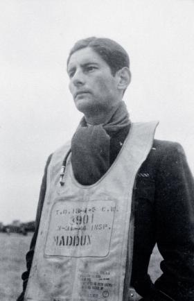 Jako dowódca 315. dywizjonu myśliwskiego, Brenzett, 1–3 sierpnia 1944 r.