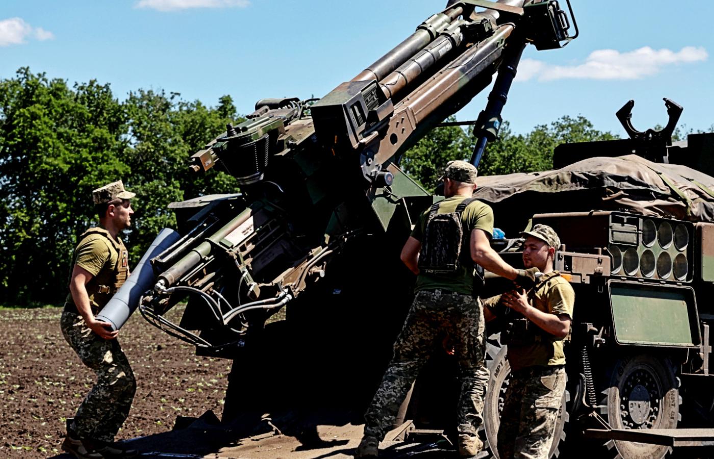 Ukraińskie siły w Doniecku, 8 czerwca 2022 r.