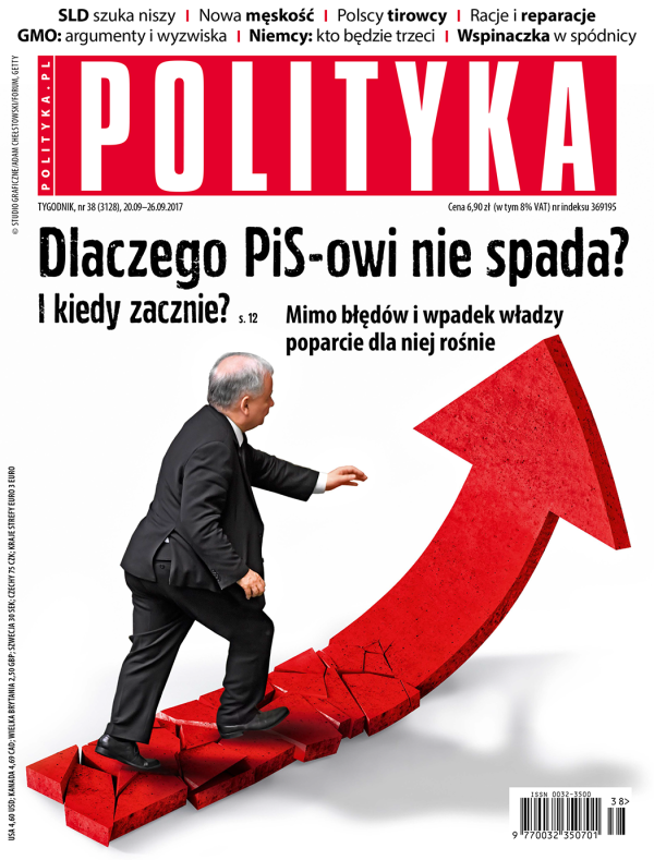 okładka - Polityka 38 2017