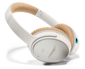 Słuchawki Bose QuietComfort 25. Chyba najskuteczniej tłumią hałas zewnętrzny.