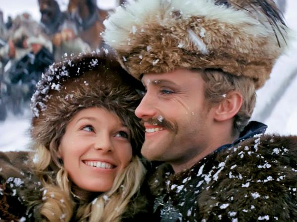 Oleńka (Małgorzata Braunek) i Kmicic (Daniel Olbrychski)