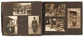 Sceny uliczne z Wilna, prywatny album ze zdjęciami z ok. 1916 r.