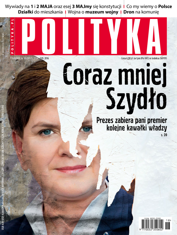 okładka - Polityka 18 2016