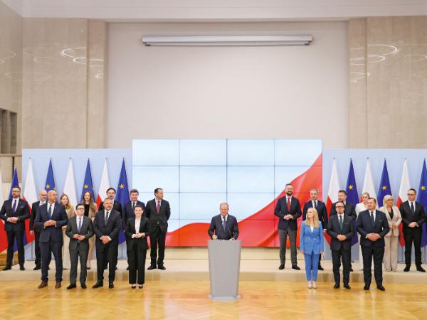 Donald Tuski i jego nowa ekipa
