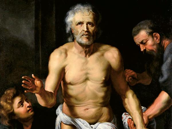 Szkoła Petera Paula Rubensa, „Śmierć Seneki”, 2. poł. XVII w.